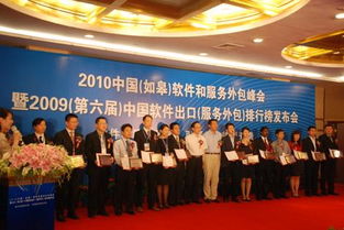 佰鈞成榮獲2009中國軟件服務外包企業第17強 軟件外包服務的卓越典范